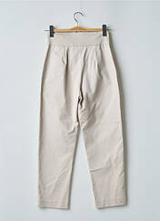 Pantalon 7/8 beige OPULLENCE pour femme seconde vue