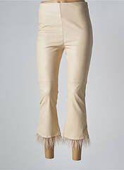 Pantalon 7/8 beige RINASCIMENTO pour femme seconde vue