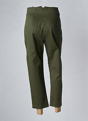 Pantalon 7/8 vert OPULLENCE pour femme seconde vue