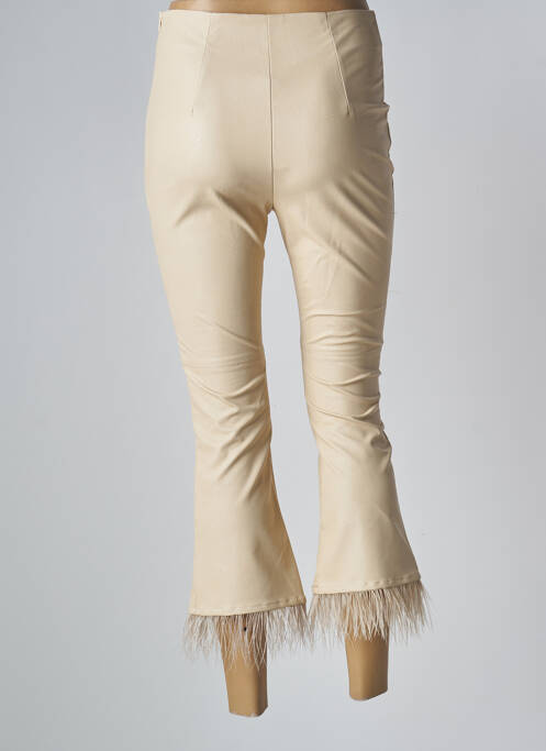 Pantalon 7/8 beige RINASCIMENTO pour femme