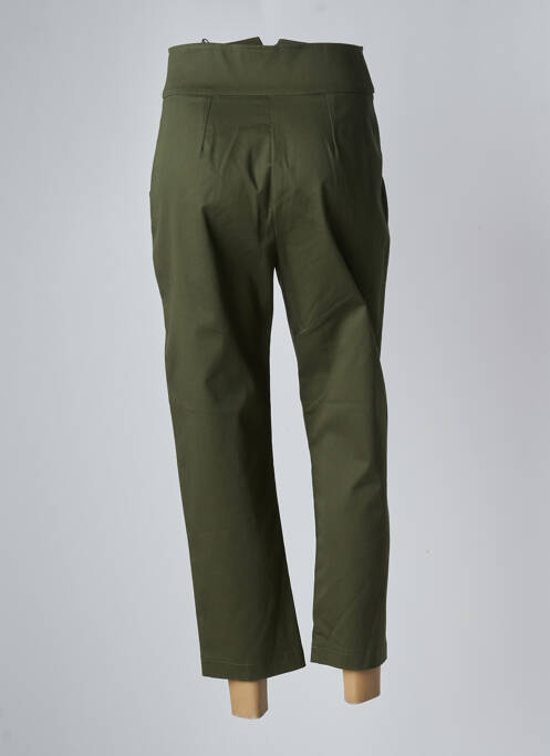 Pantalon 7/8 vert OPULLENCE pour femme
