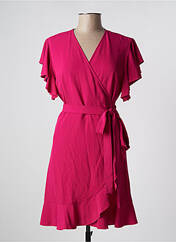 Robe mi-longue rose TARA JARMON pour femme seconde vue