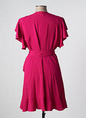 Robe mi-longue rose TARA JARMON pour femme seconde vue