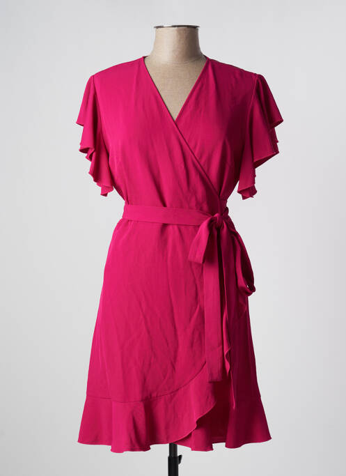 Robe mi-longue rose TARA JARMON pour femme