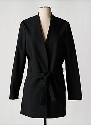 Manteau long noir ZAPA pour femme