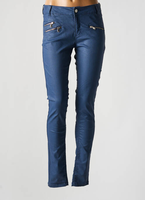 Pantalon slim bleu ZAPA pour femme