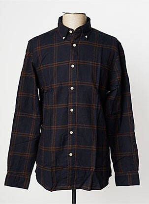 Chemise manches longues manches longues bleu SELECTED homme