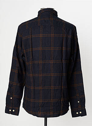 Chemise manches longues manches longues bleu SELECTED homme