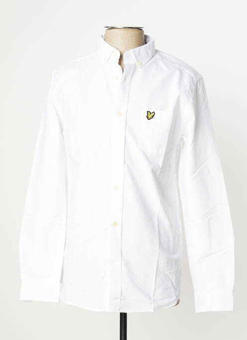 Chemise manches longues blanc LYLE & SCOTT pour homme