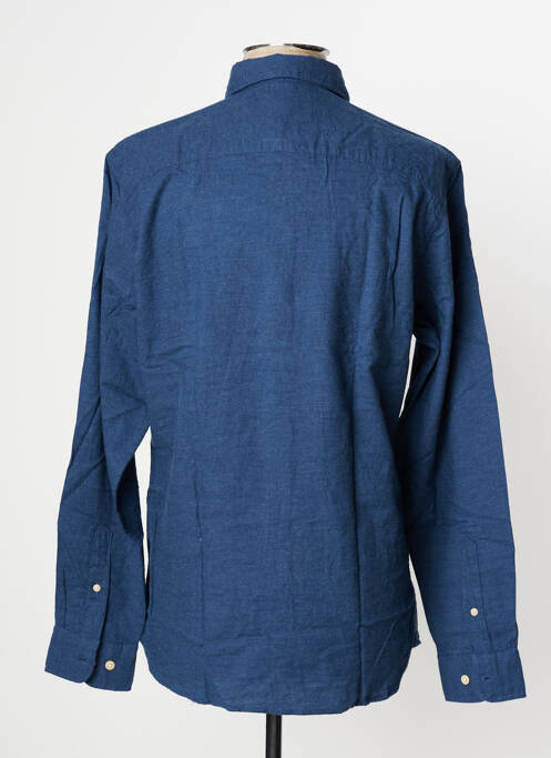 Chemise manches longues bleu SELECTED pour homme