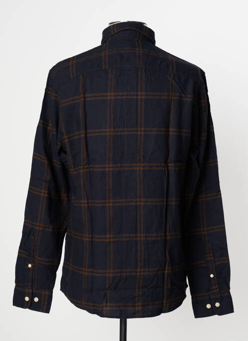 Chemise manches longues bleu SELECTED pour homme