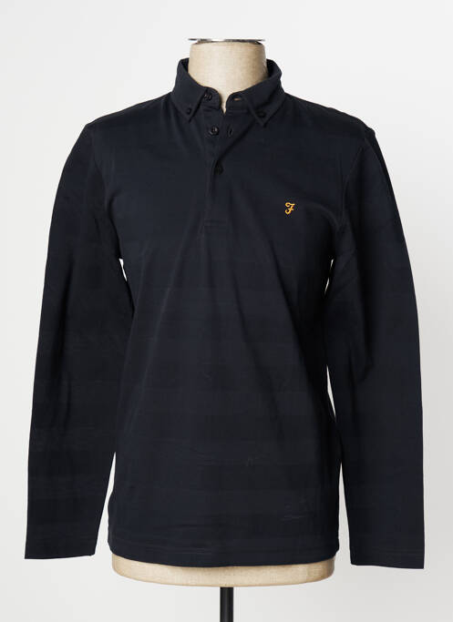 Polo noir FARAH pour homme