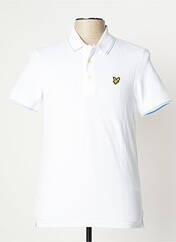 Polo blanc LYLE & SCOTT pour homme seconde vue