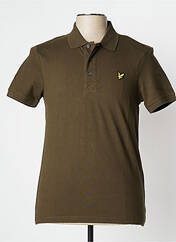 Polo vert LYLE & SCOTT pour homme seconde vue