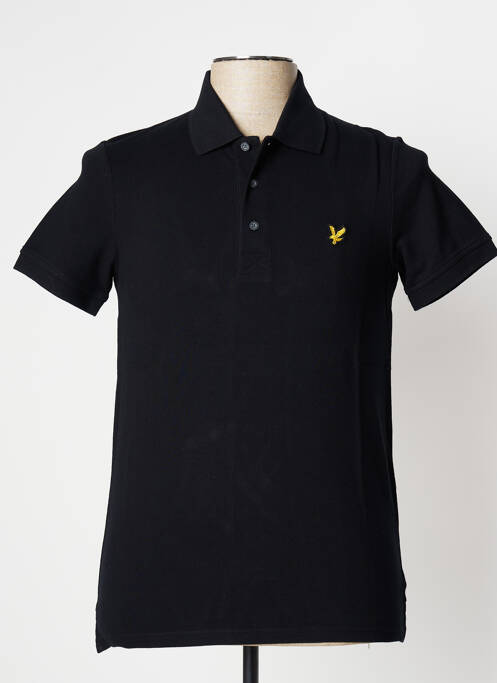 Polo noir LYLE & SCOTT pour homme