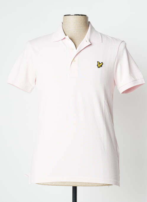 Polo rose LYLE & SCOTT pour homme