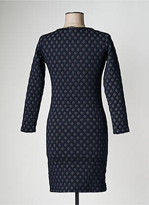 Robe courte manches longues manches longues bleu LO! LES FILLES femme