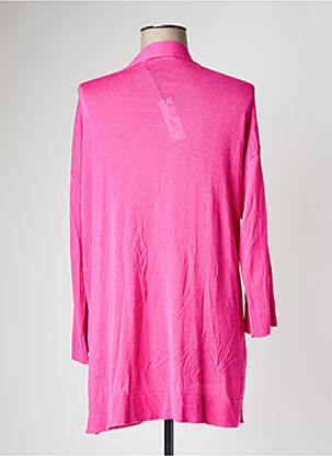 Gilet manches longues stretch rose SEE THE MOON femme
