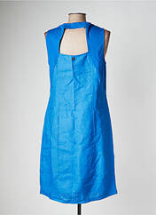 Robe mi-longue bleu MALOKA pour femme seconde vue