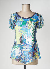 Top bleu LO! LES FILLES pour femme seconde vue