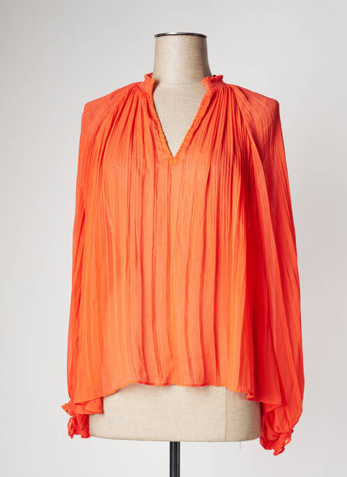 Blouse orange LOLA CASADEMUNT pour femme