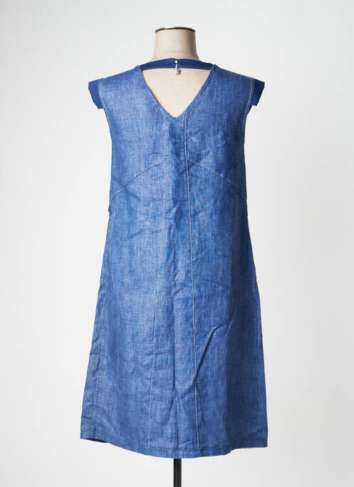 Robe mi-longue bleu ELISA CAVALETTI pour femme