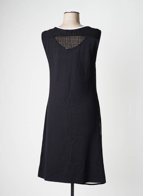 Robe mi-longue noir ELISA CAVALETTI pour femme