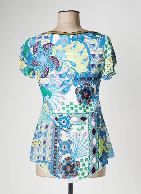 Top bleu LO! LES FILLES pour femme