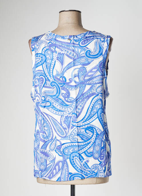 Top bleu LOLA CASADEMUNT femme