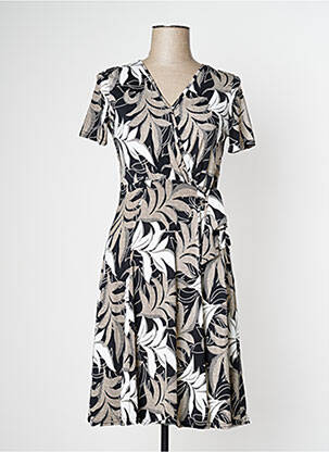 Robe mi-longue noir DIANE LAURY femme