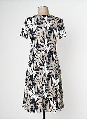 Robe mi-longue noir DIANE LAURY femme