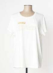 T-shirt beige C'EST BEAU LA VIE pour femme seconde vue