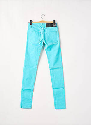 Pantalon slim taille basse taille basse bleu CHEAP MONDAY femme