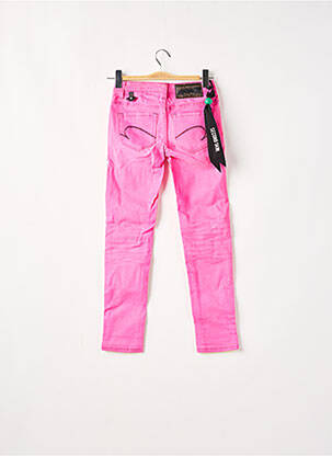 Pantalon slim taille basse taille basse rose ONE GREEN ELEPHANT femme
