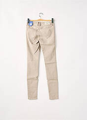 Pantalon slim beige FREEMAN T.PORTER pour femme seconde vue