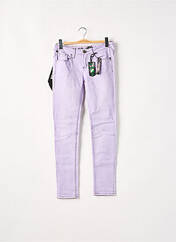 Pantalon slim violet ONE GREEN ELEPHANT pour femme seconde vue