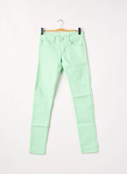 Pantalon slim vert CHEAP MONDAY pour femme