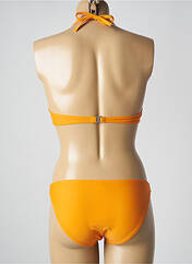 Maillot de bain 2 pièces orange JOLIDON pour femme seconde vue