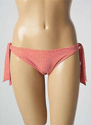 Bas de maillot de bain imprimé fantaisie bikini orange MARLIES DEKKERS femme