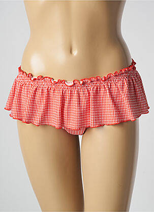 Bas de maillot de bain imprimé fantaisie culotte orange MARLIES DEKKERS femme