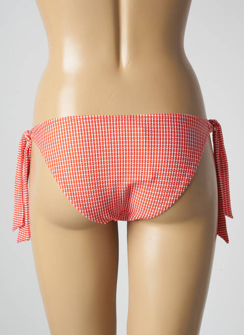 Bas de maillot de bain imprimé fantaisie bikini orange MARLIES DEKKERS femme
