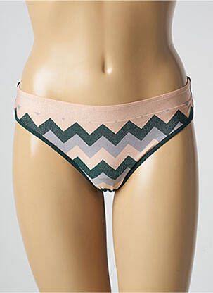 Culotte effet matière satinée vert MARLIES DEKKERS femme