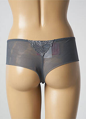 Shorty effet matière satinée gris ULLA DESSOUS femme