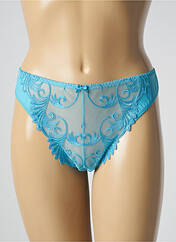 Tanga bleu EMPREINTE pour femme seconde vue