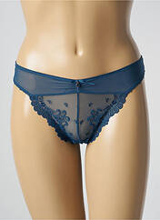 Tanga bleu EMPREINTE pour femme seconde vue