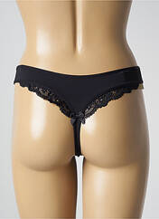 Tanga noir MARLIES DEKKERS pour femme seconde vue