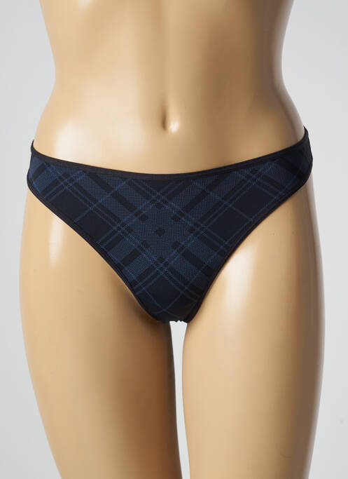 Tanga bleu MARLIES DEKKERS pour femme