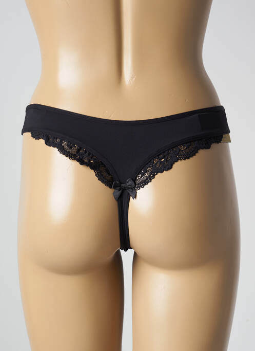 Tanga noir MARLIES DEKKERS pour femme