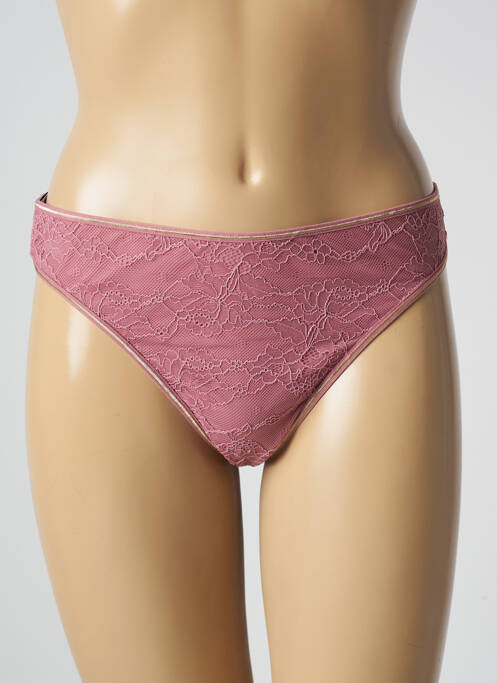 Tanga rose MARLIES DEKKERS pour femme