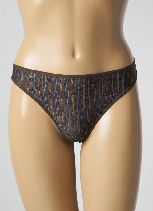 Tanga vert MARLIES DEKKERS pour femme